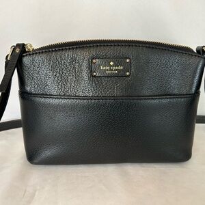 Kate Spade Grove Street Millie Black Leather Crossbody Bag
